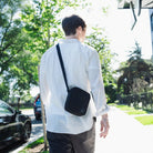 Herschel Heritage Ripstop Crossbody Bag Black Tonal Lifestyle