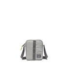 Herschel Heritage Ripstop Reflective Crossbody Bag Ultimate Grey / Stone Mountain Front View in the light