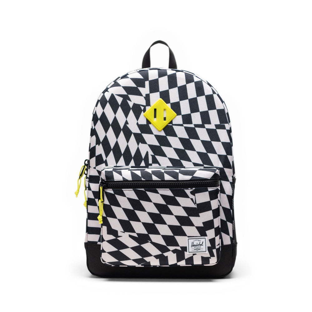 Herschel Heritage Youth Backpack Warp Checker Front