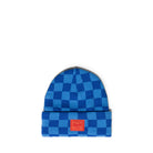 Herschel Kids Elmer Graphic Beanie Checkerboard Blue