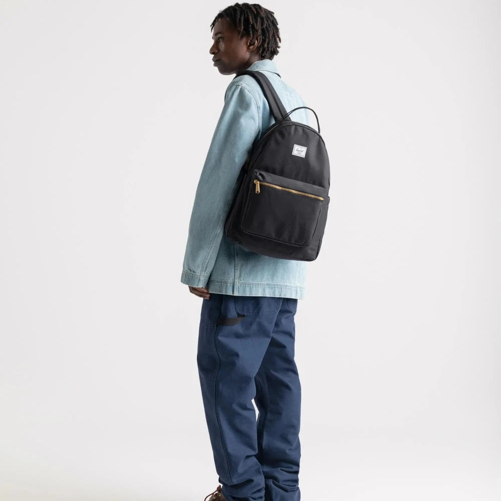 Herschel Nova Backpack Black Model Back