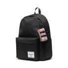 Herschel Novel Duffle Bag Charm Ash Rose On A Black Bag