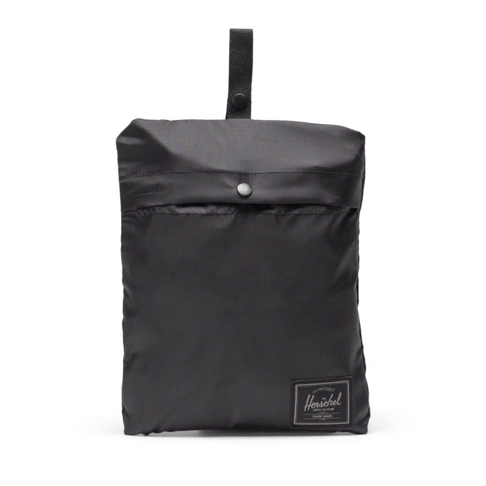 Herschel Portland Packable Tote Bag Black Tonal Packed
