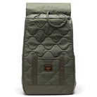 Herschel Retreat Small Capsule Quilted Backpack Beetle Front Opened View