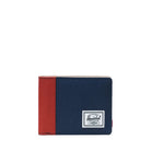 Herschel Roy Wallet Black Iris / Red / Twill Front