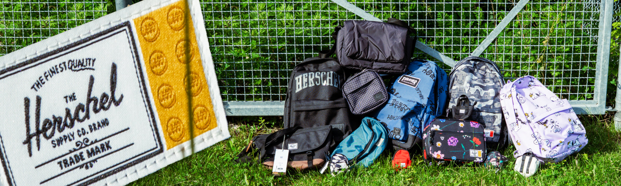 Herschel Summer / Fall 2026 Collection Banner With New Lego Collabs