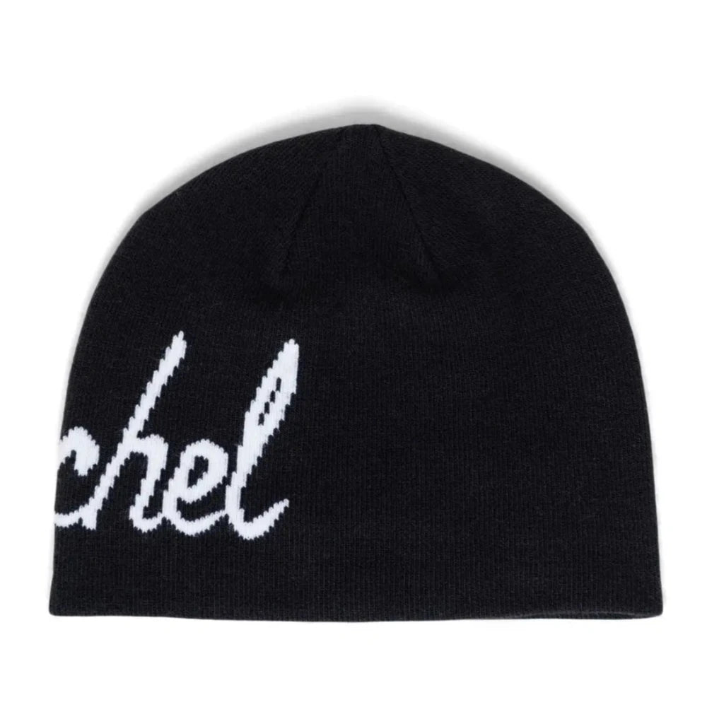 Herschel Skullcap Script Beanie Black 2