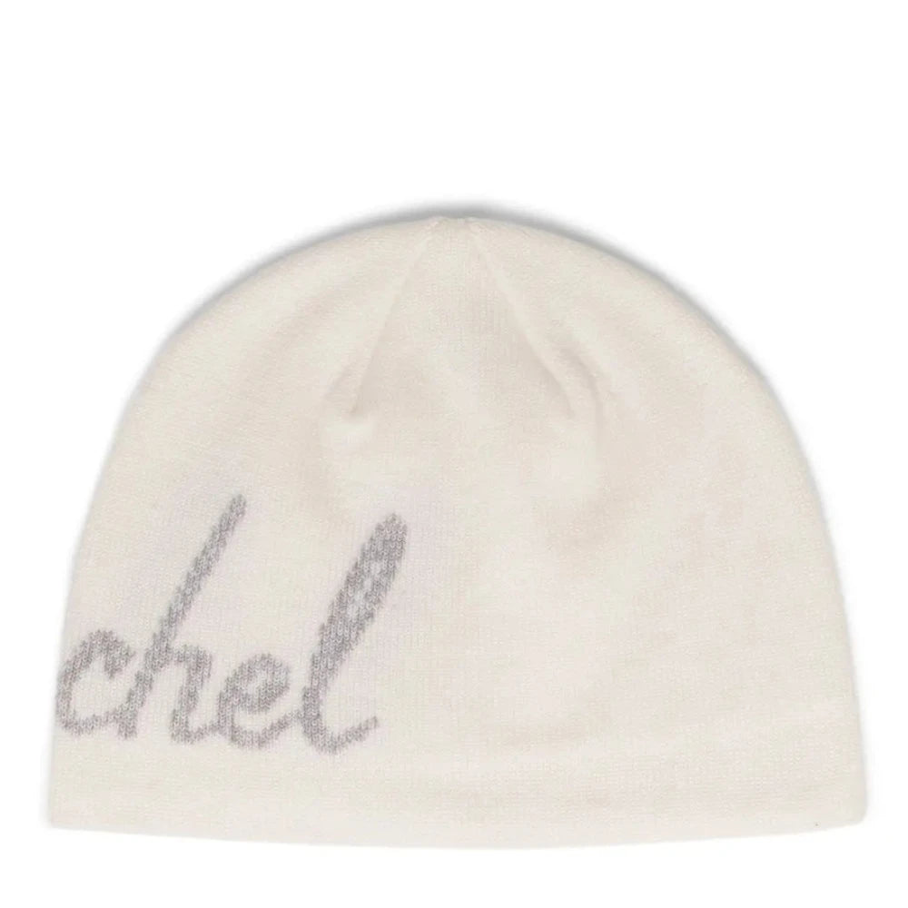 Herschel Skullcap Script Beanie Blanc de Blanc / Heather Light Grey 2