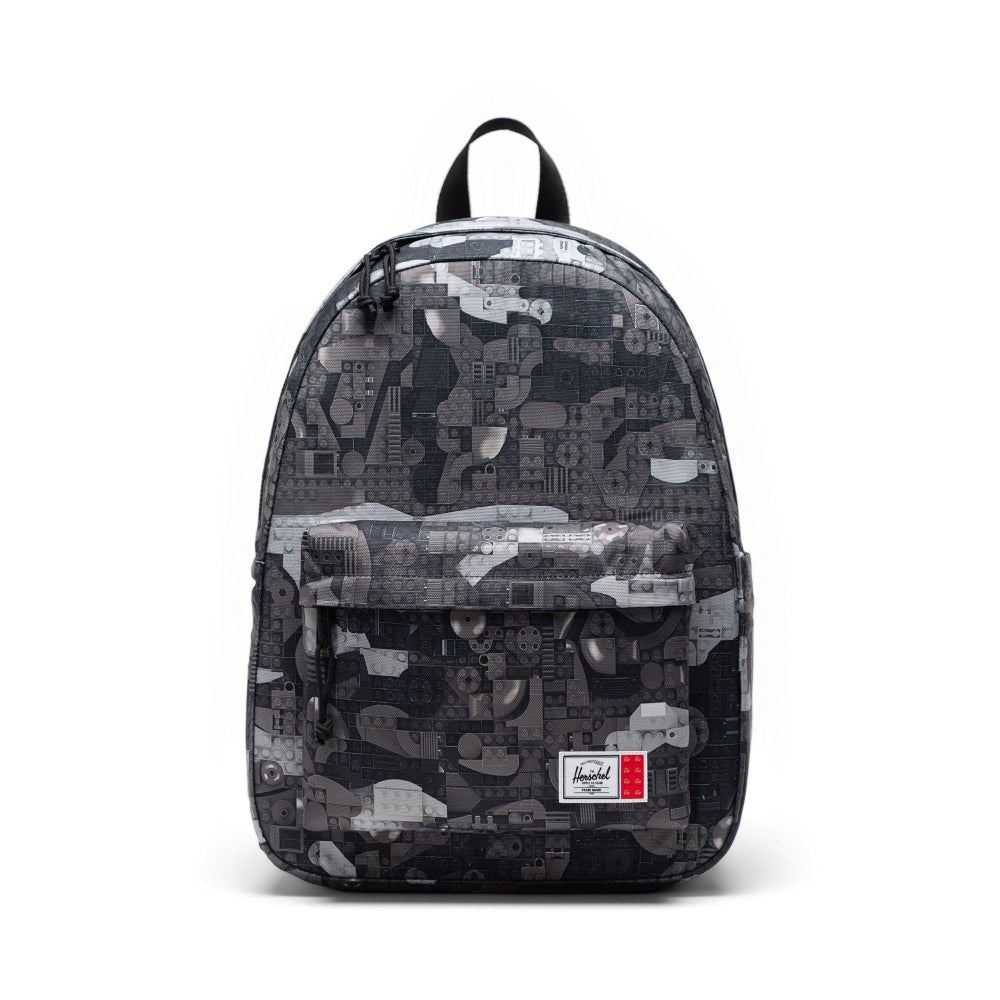 Herschel X LEGO Classic Backpack Abstract Bricks Black Front