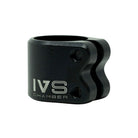 IVS Chamber 2 Bolt Scooter Clamp Black Side Logo