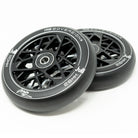 IVS Sovereign+ 110x26mm Scooter Wheels Black / Raw Pair 