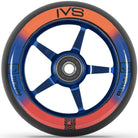 IVS Alloy 5-Spoke 110mm Scooter Wheels Blue