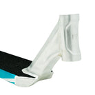 IVS Journey 4 Hydro Formed Scooter Deck Raw Teal Close Up Headtube