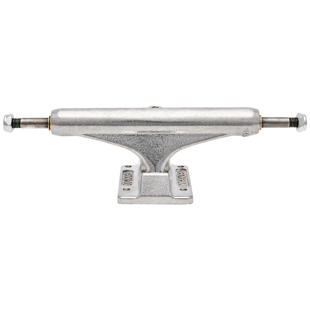 Independent Mid Polished Inverted Kingpin Skateboard Trucks Outside