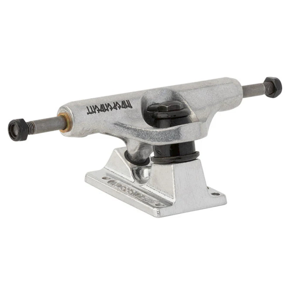 Independent Mid Tiago Lemos Inverted Kingpin Skateboard Trucks Inside Angle View With Design