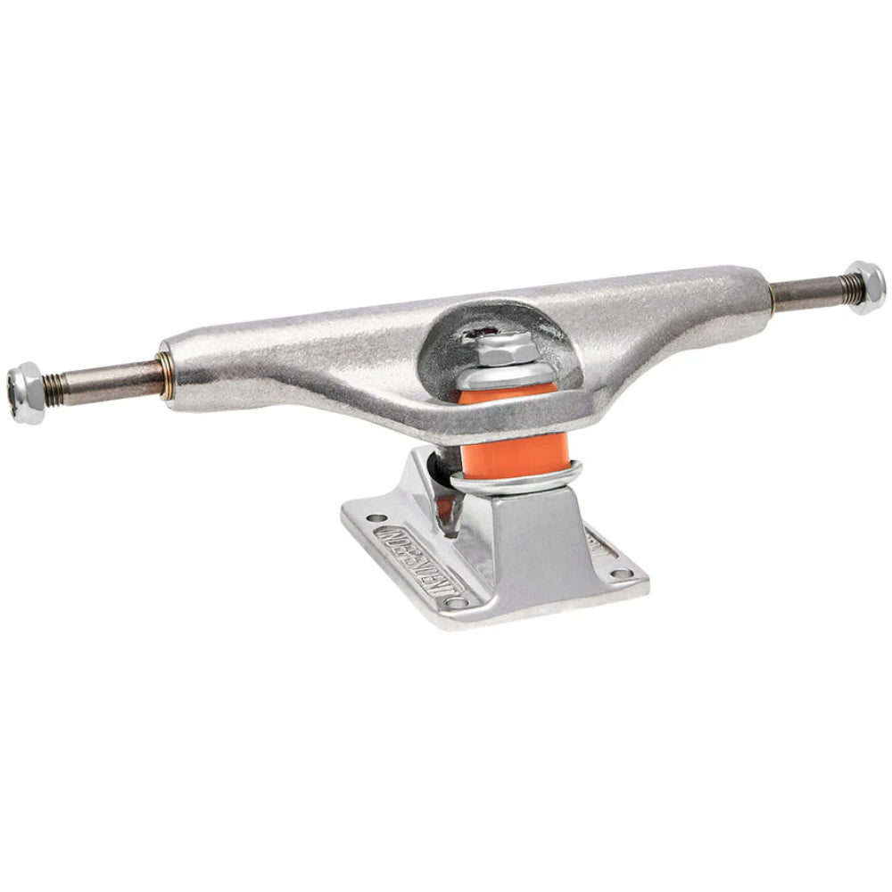 Independent Stage 11 Forged Titanium Silver Skateboard Trucks Angle Inside