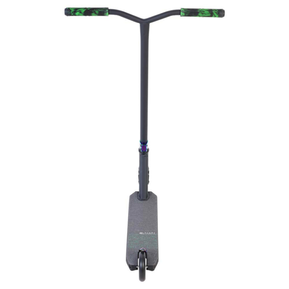 Invert Supreme 3-10-14 Scooter Complete Black Neo Green Back View