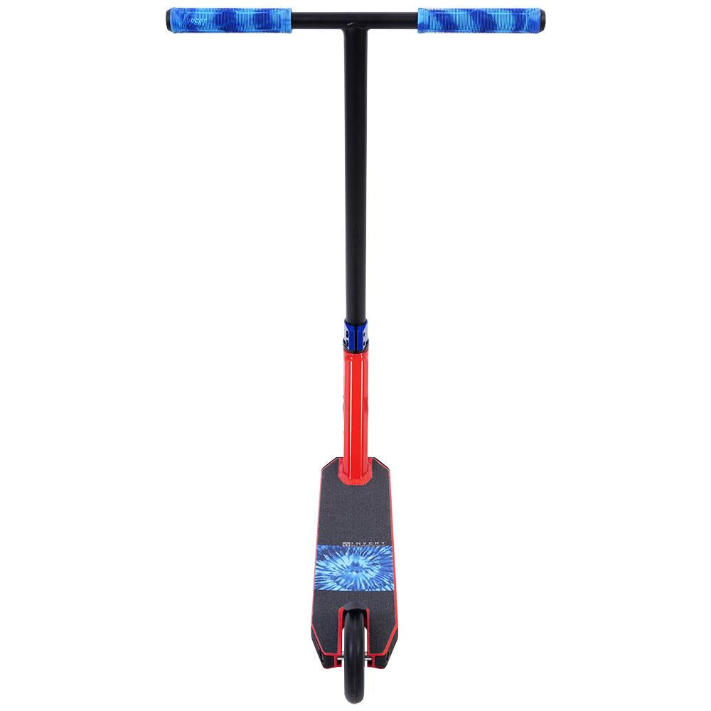 Invert Supreme Mini 1-4-8 Scooter Complete Red Blue Back