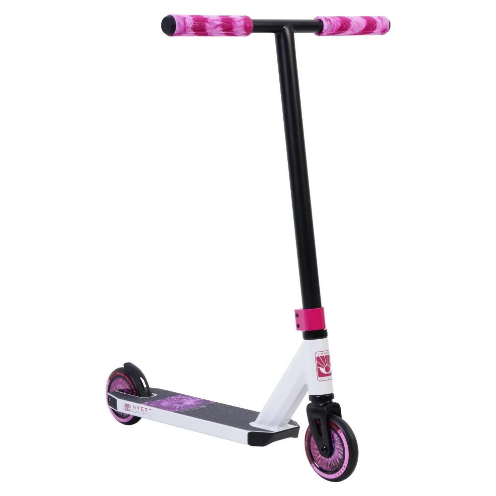 Invert Supreme Mini 1-4-8 Scooter Complete White Pink