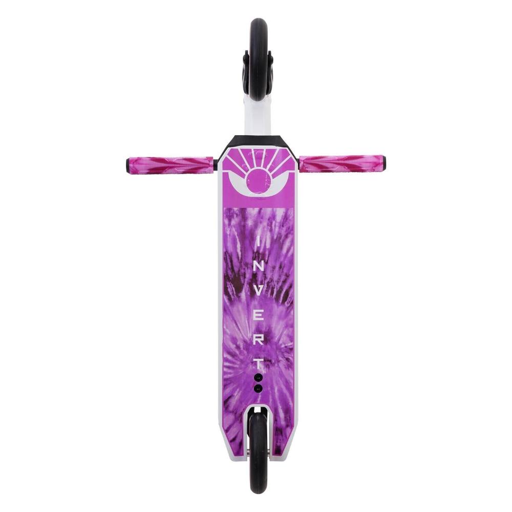 Invert Supreme Mini 1-4-8 Scooter Complete White Pink Bottom Design