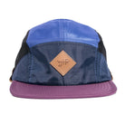 JHF Camp Fire 5-Panel Navy / Burgundy - Caps Front 