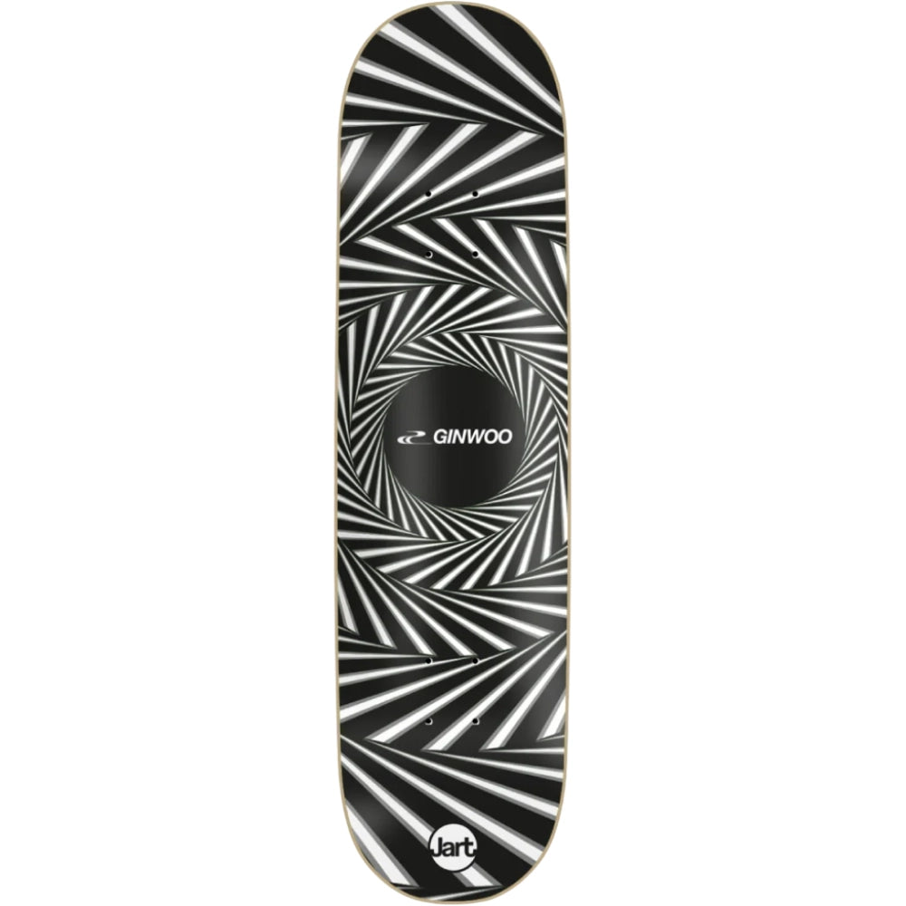 Jart Spiral Ginwoo 8.0 - Skateboard Deck Design Bottom