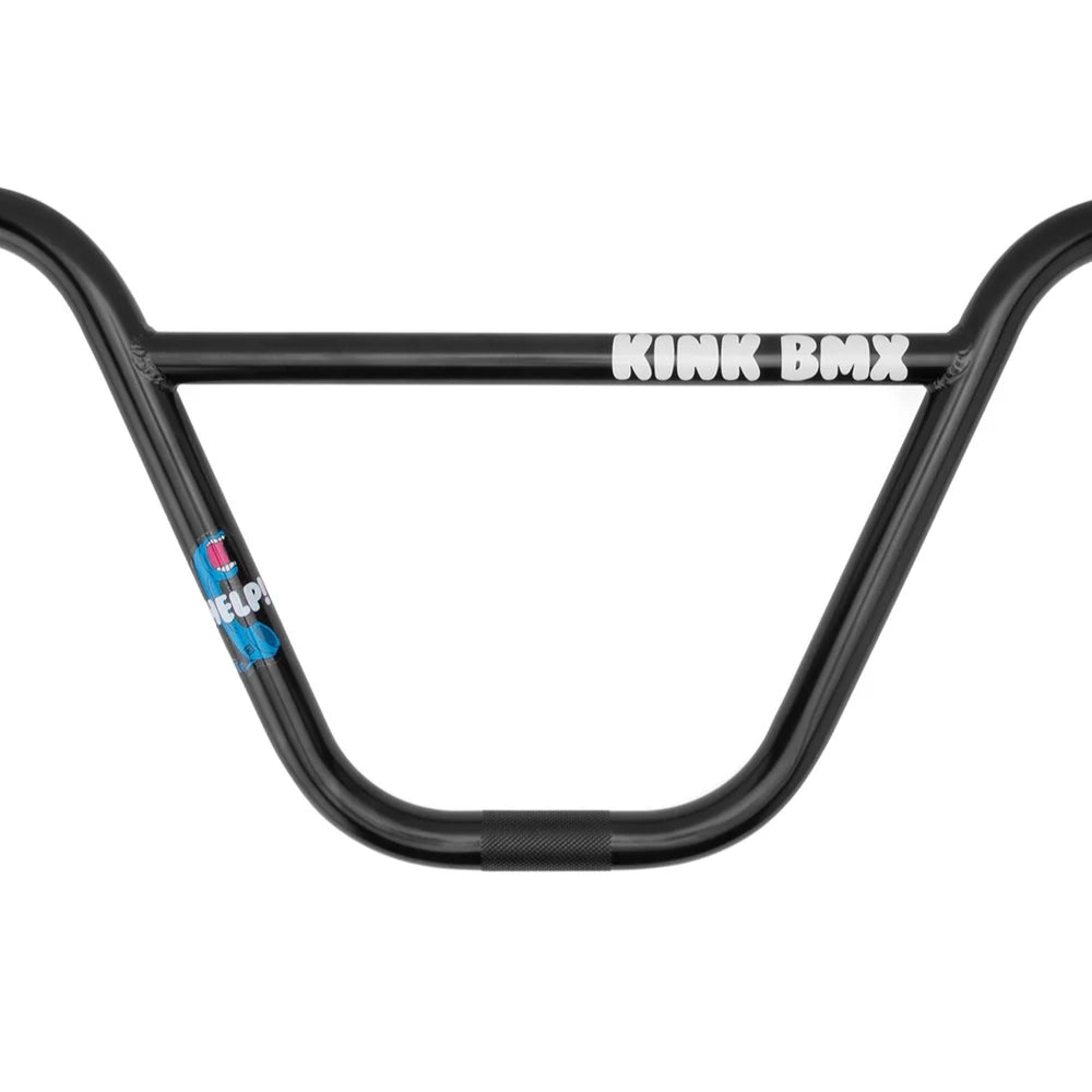 Kink Williams 9.25 BMX Bars Black Close Up