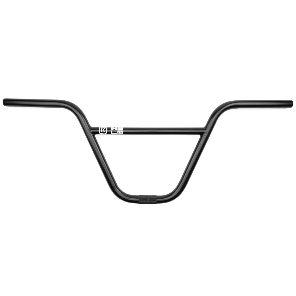 Kink Helm Butted Steel Tubing BMX Bars Black