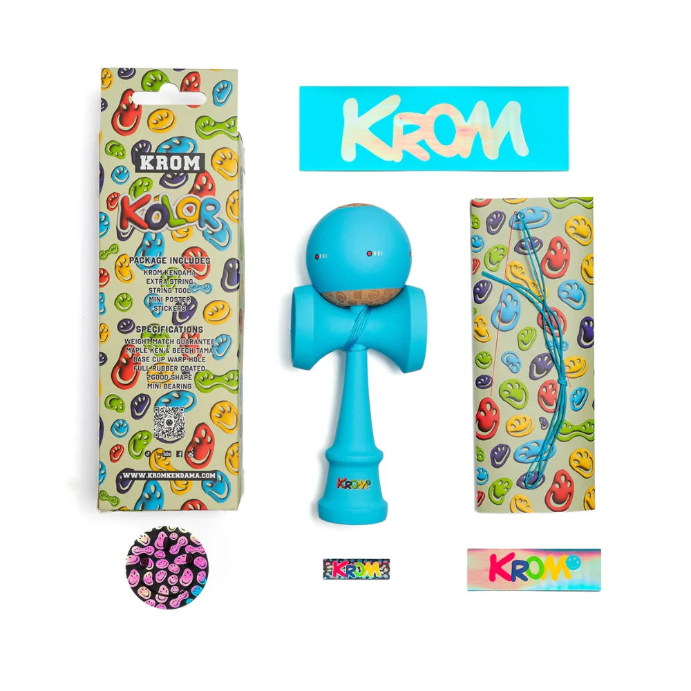 Krom Kolor Kendama Blue Package