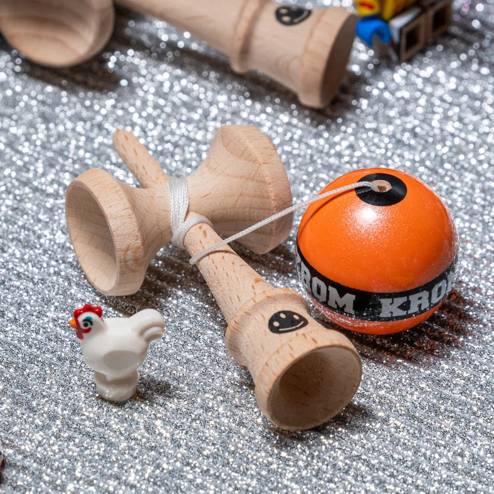 Krom Mikro Kendama Orange Lifestyle 2