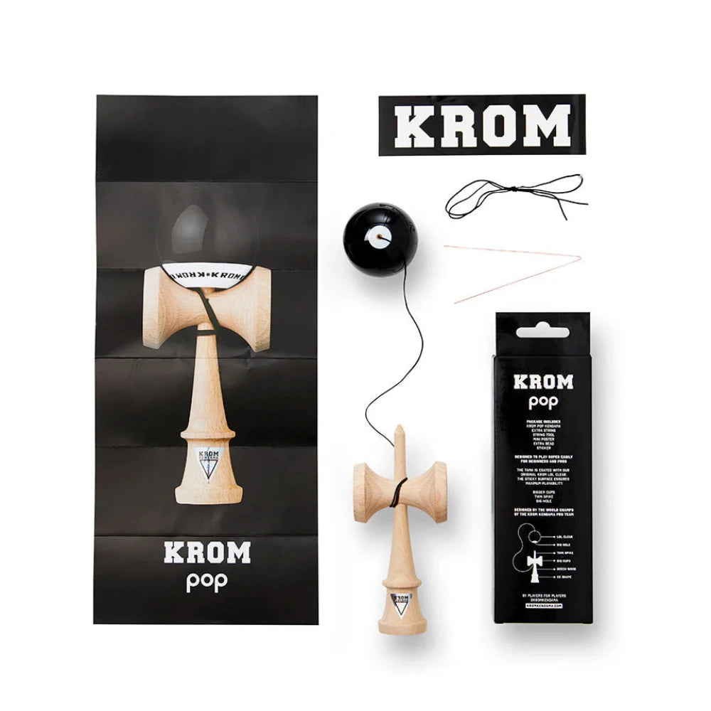 Krom Pop LOL Kendama Black Package