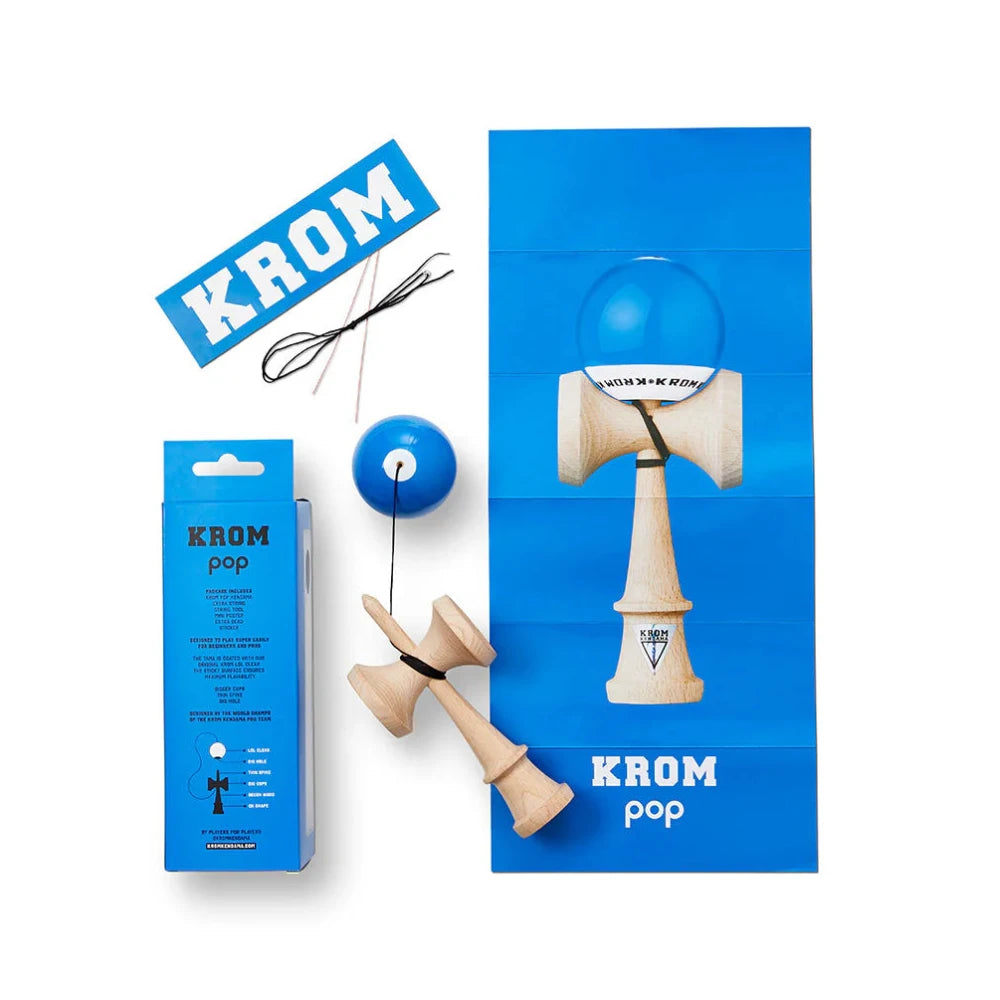 Krom Pop LOL Kendama Dark Blue Package