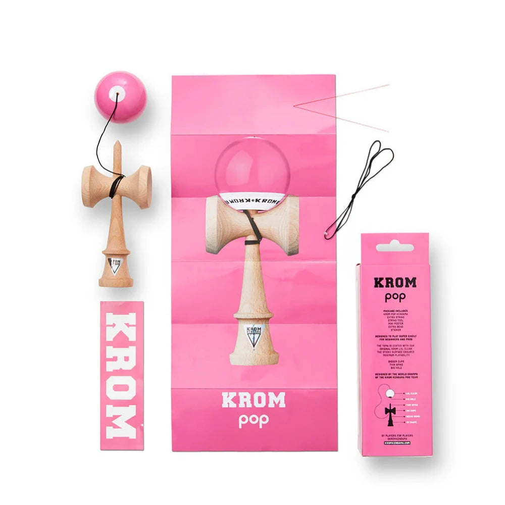 Krom Pop LOL Kendama Pink Package