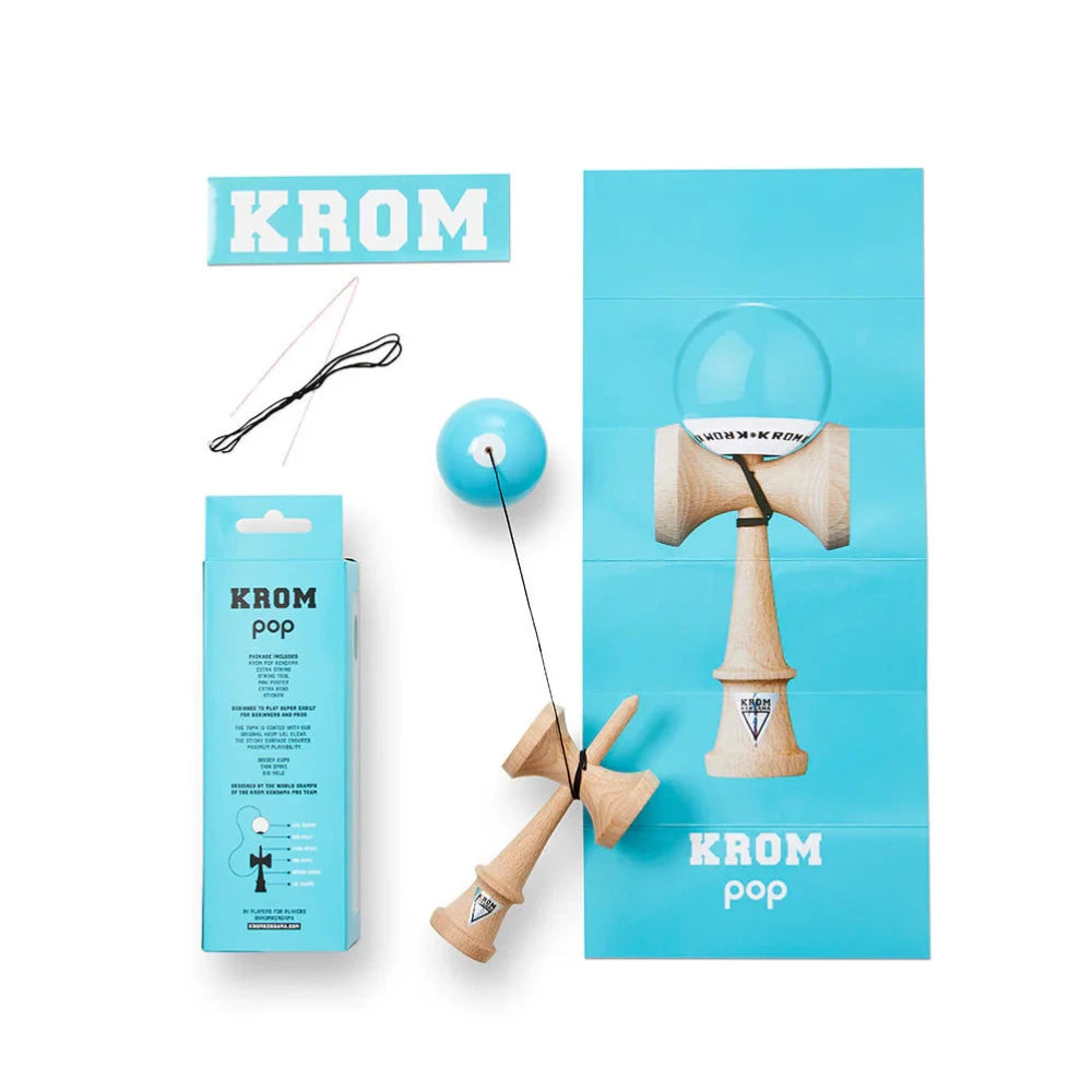 Krom Pop LOL Kendama Sky Blue ackage