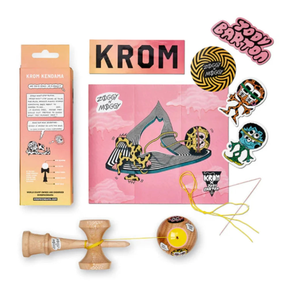 Krom Zoggy N' Moggy Crazy Dreams Kendama Kit