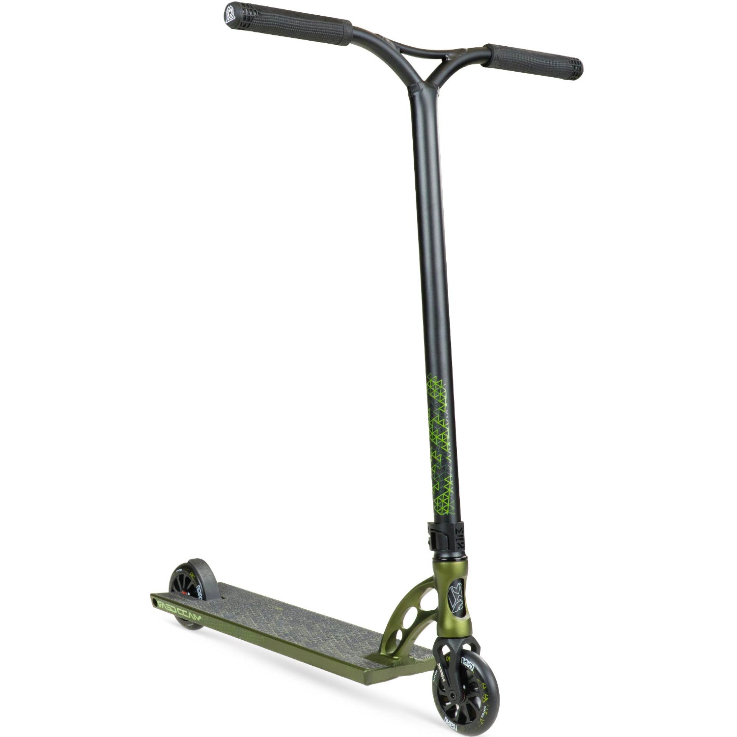 Madd Gear MGO Origin 550 Complete Scooter Fatigue Olive Green Right View Flipped