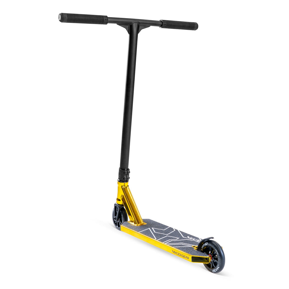 Madd Gear MG6 Kinetic Gold Scooter Complete Left Back