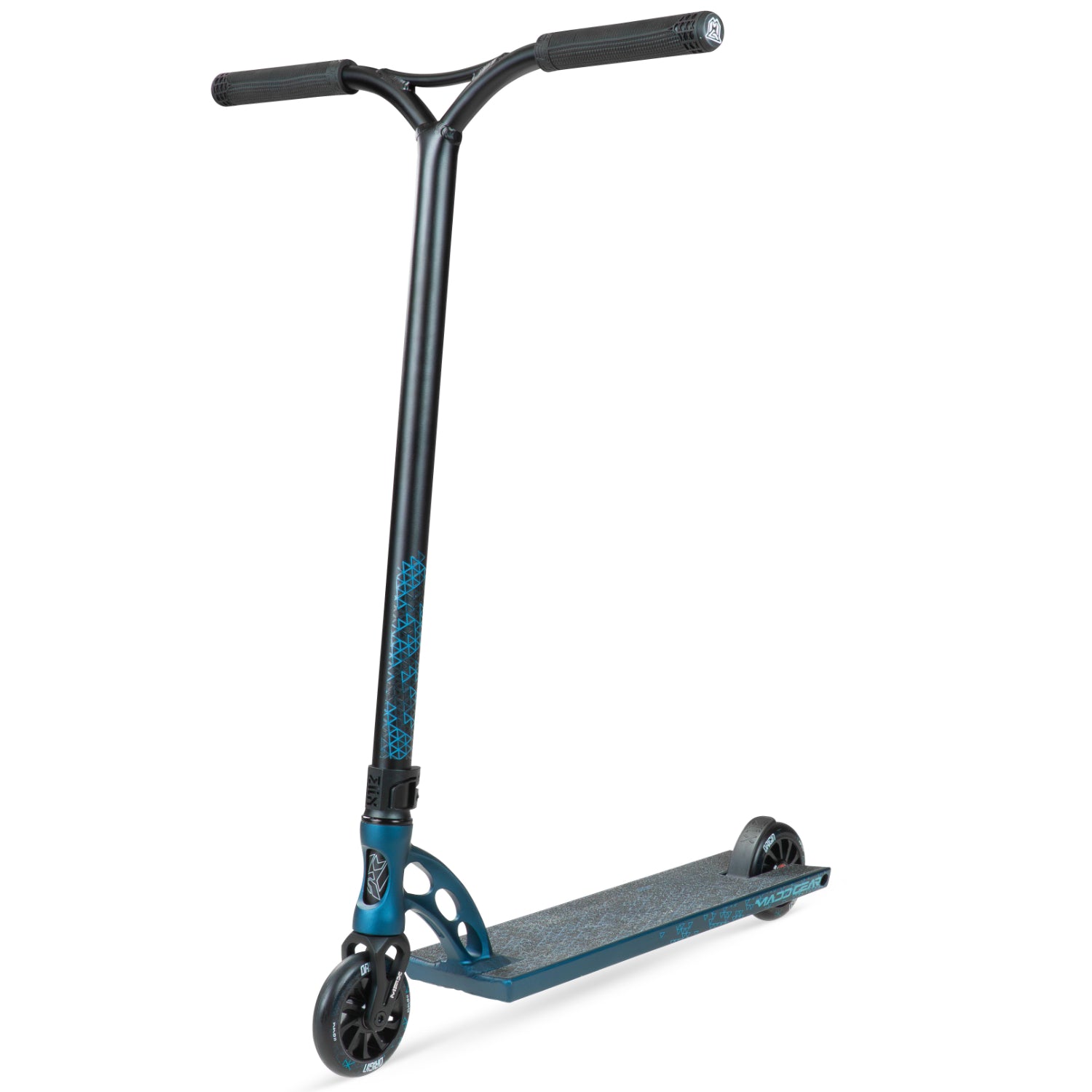 Madd Gear MGO Origin 550 Complete Scooter Aged Denim Blue Left Angle