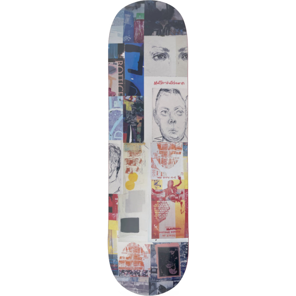 Matter Collage - Skateboard Deck