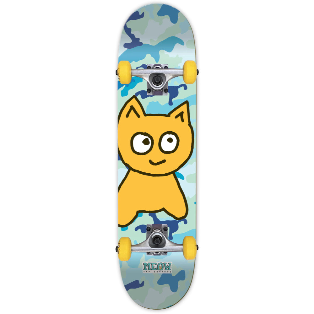Meow Big Cat Blue 8.0 - Skateboard Complete
