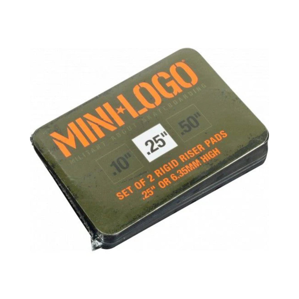 Mini Logo Rigid Riser Pads 0.25in