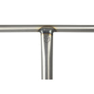 Native Aria Butted Scooter Bars Raw Front Logo Close Up