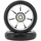 Native Format 110mm Scooter Wheels With SUPER8 Bearings Raw Stacked