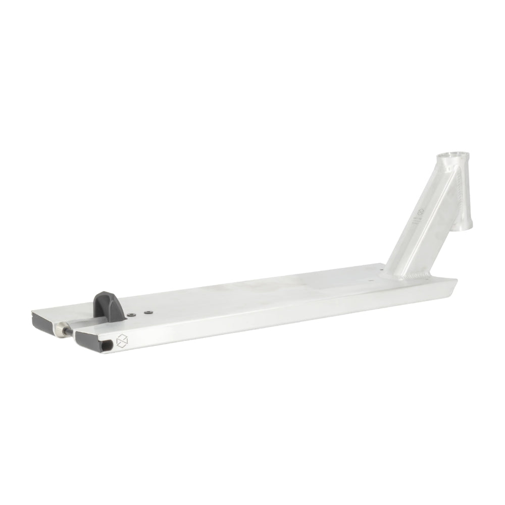 Native Format Affordable Street Scooter Deck Raw Back Angle View