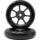 Native Profile 2 110mm Scooter Wheels With Super8 Bearings Black Stacked Front