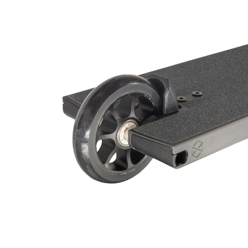 Native Format Black Pro Street Scooter Complete Back With Fender And 110x24mm Wheels