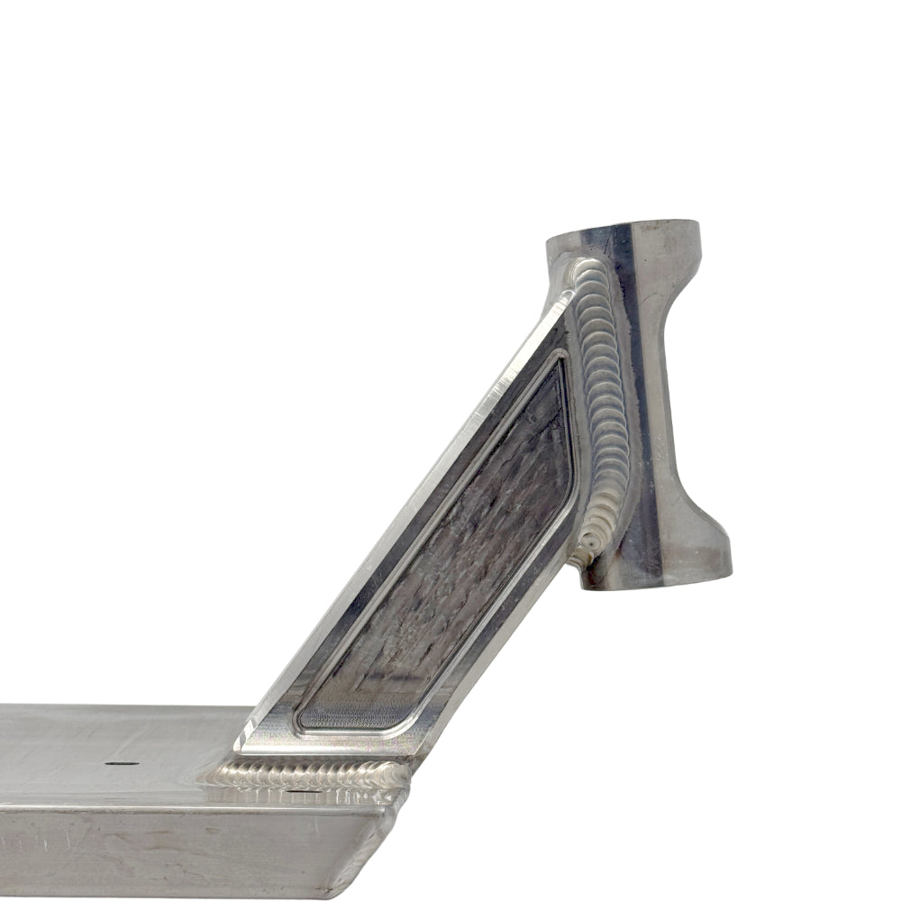 Native Ventura 2026 Pro Street Scooter Deck Raw Side CNC Down Tube