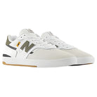 New Balance Numeric 306 Jamie Foy Cup Sole Shoes White Green Pair