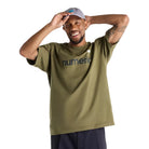 New Balance Numeric Cotton T-Shirt Wakame Green Front View