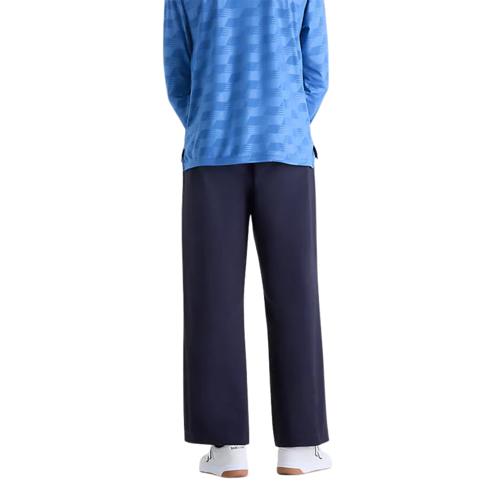 New Balance Numeric Pleated Standard Pants Dark Night Blue Back View